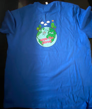 Load image into Gallery viewer, Men&#39;s Save The Planet Blue Pure Cotton T-Shirt by Pink Monkey